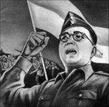 Subhas Chandra Bose was an Indian revolutionary who led an Indian national political and military force against Britain and the Western powers during World War II. Popularly known as Netaji (literally 'Respected Leader'), Bose was one of the most prominent leaders in the Indian independence movement and is a legendary figure in India today. Bose was born on 23 January 1897 in Cuttack, Orissa, and is presumed to have died 18 August 1945 in Taiwan.<br/><br/>

China Burma India Theater (CBI) was the name used by the United States Army for its forces operating in conjunction with British and Chinese Allied air and land forces in China, Burma, and India during World War II. Well-known US units in this theater included the Flying Tigers, transport and bomber units flying the Hump, the 1st Air Commando Group, the engineers who built Ledo Road, and the 5307th Composite Unit (Provisional), otherwise known as Merrill's Marauders.