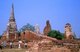 Wat Phra Mahathat was built during the reign of Borommaracha I (Boromma Rachathirat I) or Khun Luang Pa Ngua (1370- 1388), who was the third king of the Ayutthaya Kingdom.<br/><br/>

Ayutthaya (Ayudhya)) was a Siamese kingdom that existed from 1351 to 1767. Ayutthaya was friendly towards foreign traders, including the Chinese, Vietnamese (Annamese), Indians, Japanese and Persians, and later the Portuguese, Spanish, Dutch and French, permitting them to set up villages outside the city walls. In the sixteenth century, it was described by foreign traders as one of the biggest and wealthiest cities in the East. The court of King Narai (1656–1688) had strong links with that of King Louis XIV of France, whose ambassadors compared the city in size and wealth to Paris.