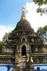 Thailand: Main chedi at the Shan (Tai Yai) temple of Wat Pa Pao, Chiang Mai