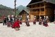 China: Miao women dancing in the village of Langde Shang, southeast of Kaili, Guizhou Province