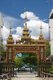 Thailand: Entrance at the Burmese temple of Wat Sai Mun Myanmar, Chiang Mai